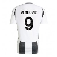 Fotbalové Dres Juventus Dusan Vlahovic #9 Domácí 2024-25 Krátký Rukáv